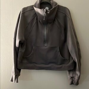 lululemon athletica Tan Oversized Long Sleeve Hoodie